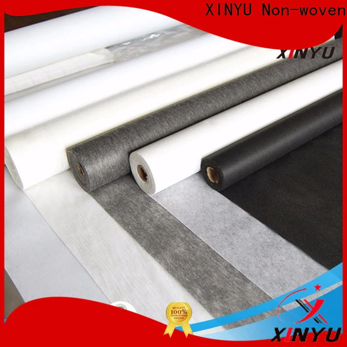 XINYU Non-woven non woven fusible interlining factory for embroidery paper