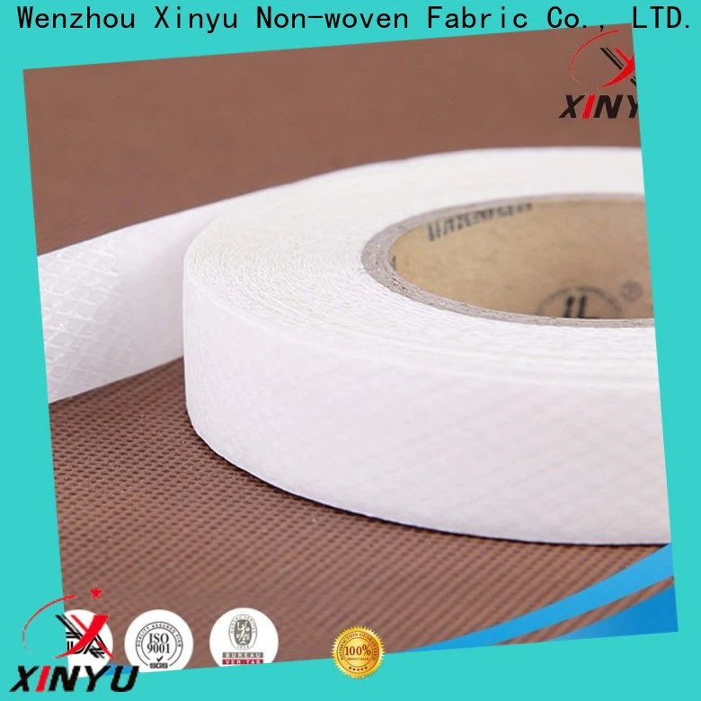 XINYU Non-woven Latest non fusible interlining factory for embroidery paper