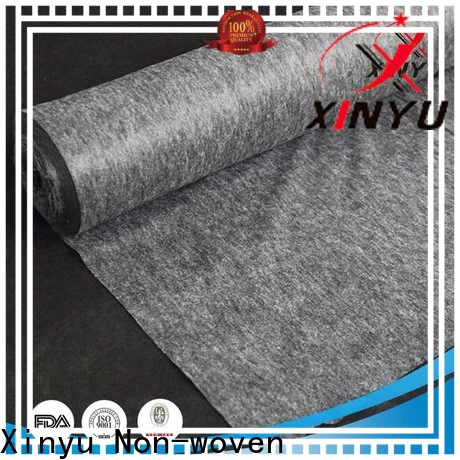 XINYU Non-woven non fusible interlining factory for cuff interlining