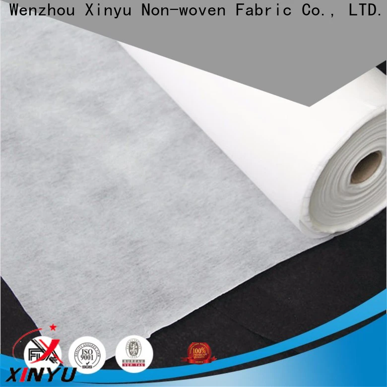 XINYU Non-woven High-quality embroidery backing paper suppliers Suppliers for jacket