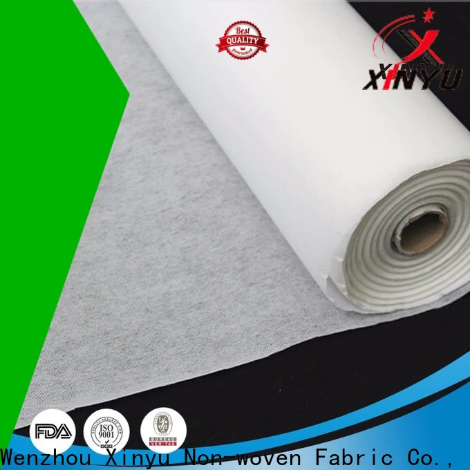 XINYU Non-woven Top non woven fabric interlining factory for dress