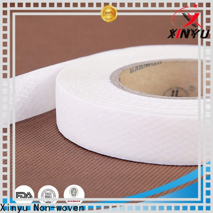 XINYU Non-woven Top adhesive non woven fabric Supply for cuff interlining