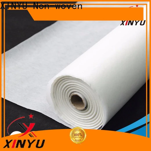XINYU Non-woven Customized what is fusible interlining manufacturers for collars