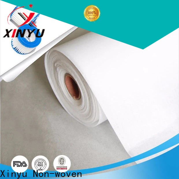 XINYU Non-woven Top filter paper for water factory for swimming pool filtration media