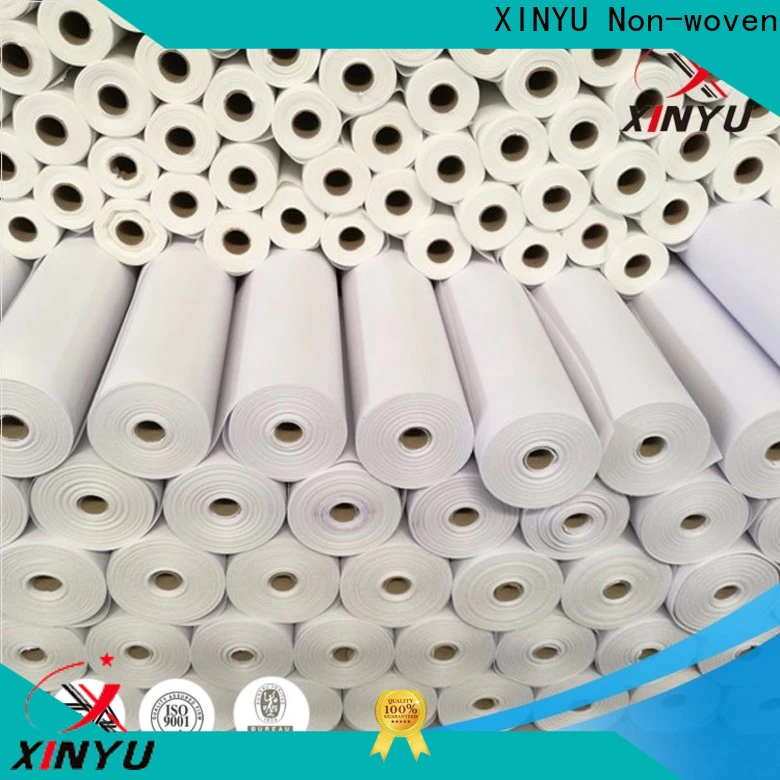 XINYU Non-woven fusible nonwoven interlining Suppliers for embroidery paper