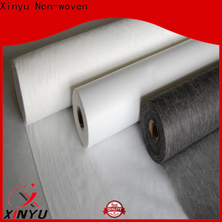XINYU Non-woven Top fusible lining fabric Suppliers for collars
