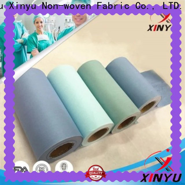 XINYU Non-woven cost of non woven fabric roll Suppliers for medical