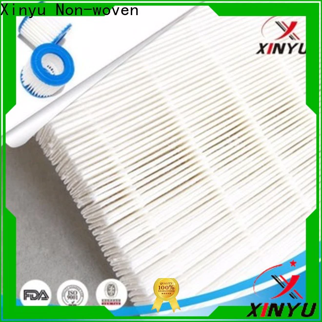 XINYU Non-woven High-quality non woven fabric air filter Suppliers for air filtration media