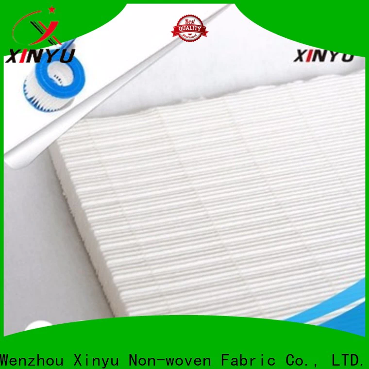 XINYU Non-woven non woven filtration manufacturers for air filtration media