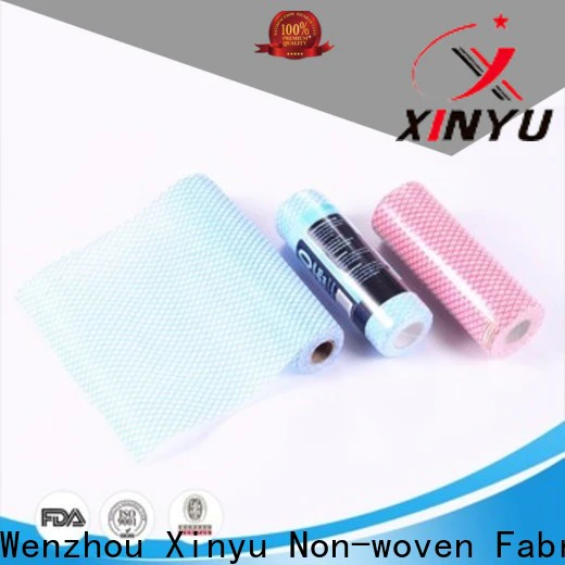 XINYU Non-woven High-quality non woven cleaning wipes Suppliers for household cleaning