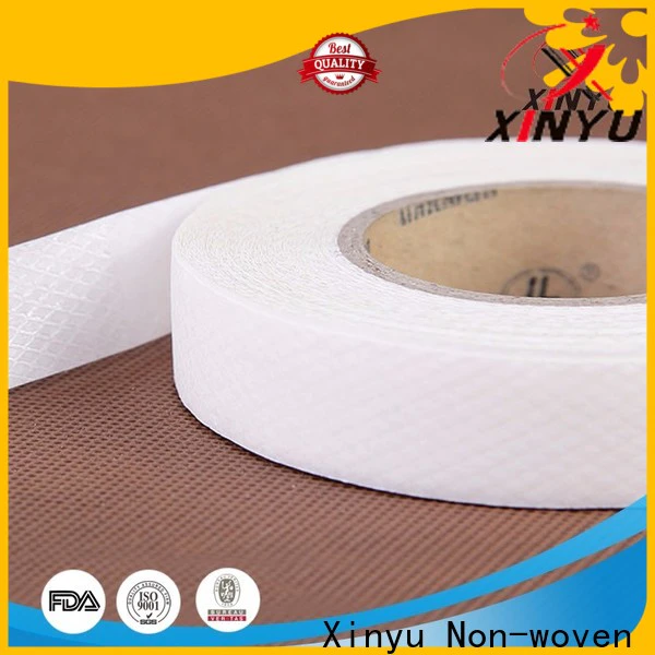 XINYU Non-woven non woven interlining fabric Suppliers for collars