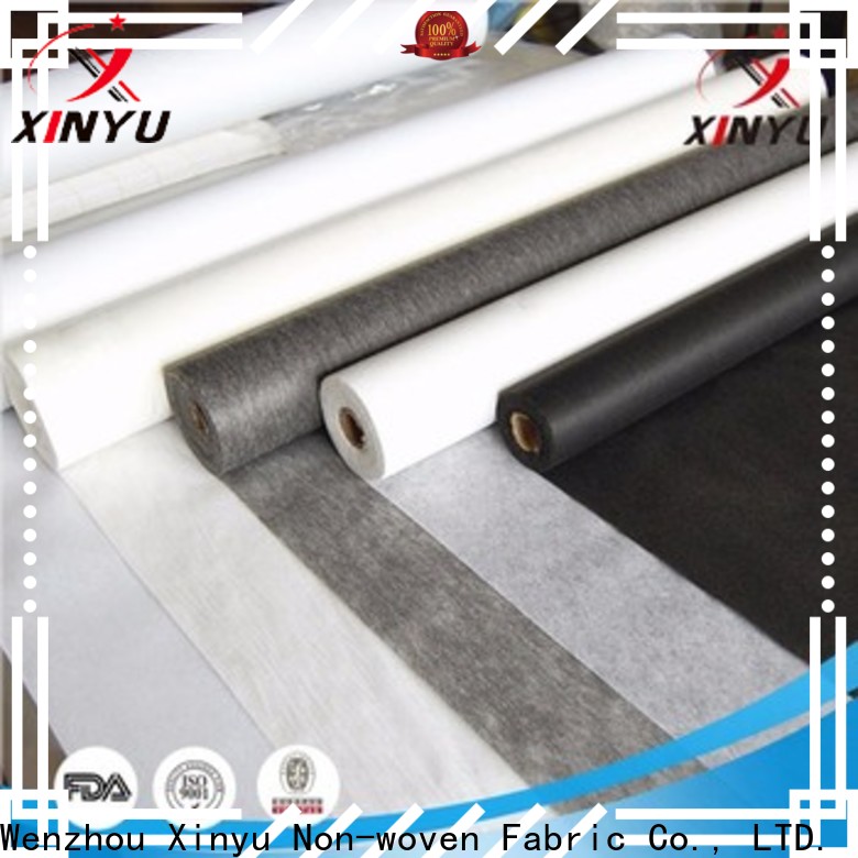 XINYU Non-woven fusible lining fabric Suppliers for dress