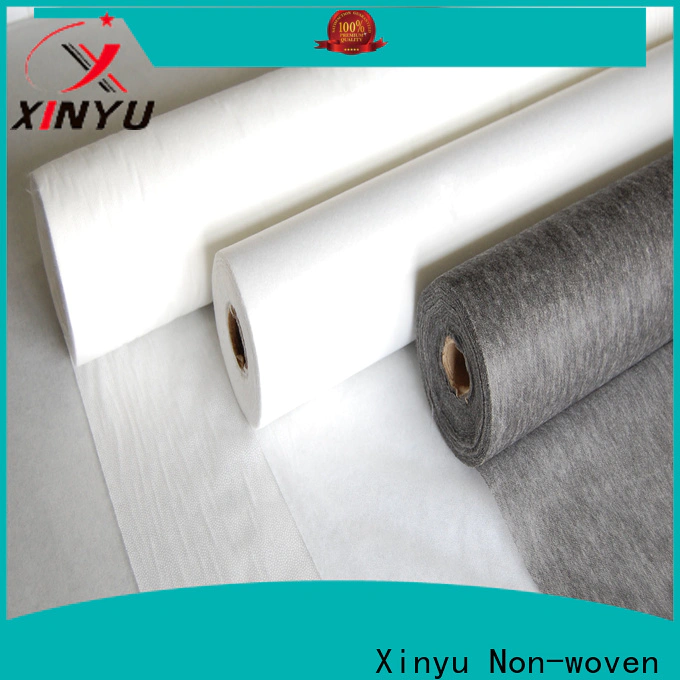 XINYU Non-woven High-quality woven fusible interlining Supply for garment